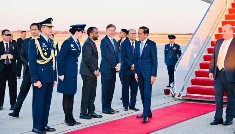 Jokowi Tiba di Washington DC, Bakal Temui Presiden AS Joe Biden