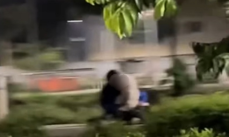 Viral Pasangan Kekasih Bercumbu di Taman Bunga Merjosari Kota Malang