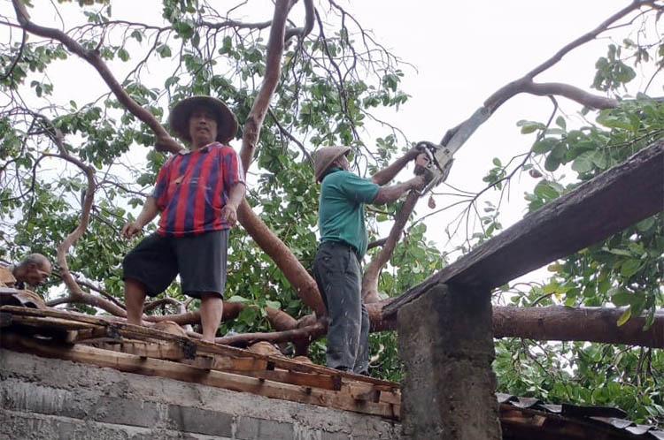 Puting Beliung Terjang Semin Gunungkidul, Puluhan Rumah Rusak