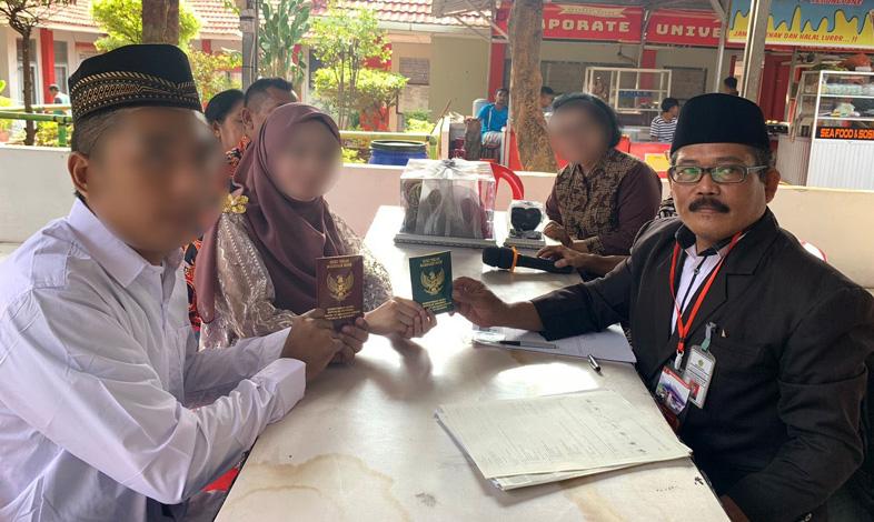  Mengharukan, Warga Binaan Terpidana Kasus Narkotika Menikah di Lapas Semarang