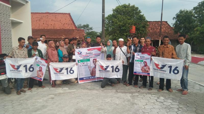 Warga Grobogan Semringah Dapat KTA Berasuransi Gratis dari Partai Perindo