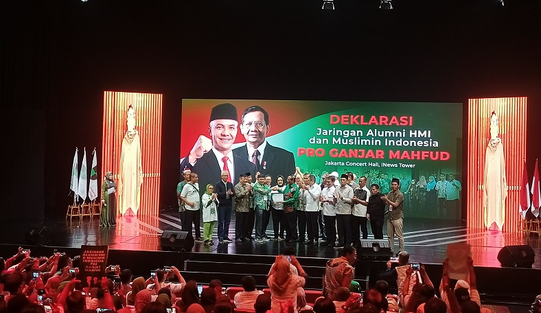 Deklarasi Dukung Ganjar-Mahfud, Jaringan Alumni HMI: Semoga Allah Meridhoi