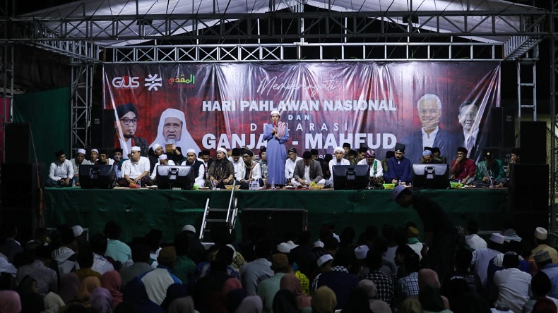 Ratusan Ulama Se-Tangerang Raya Deklarasi Dukungan ke Ganjar-Mahfud