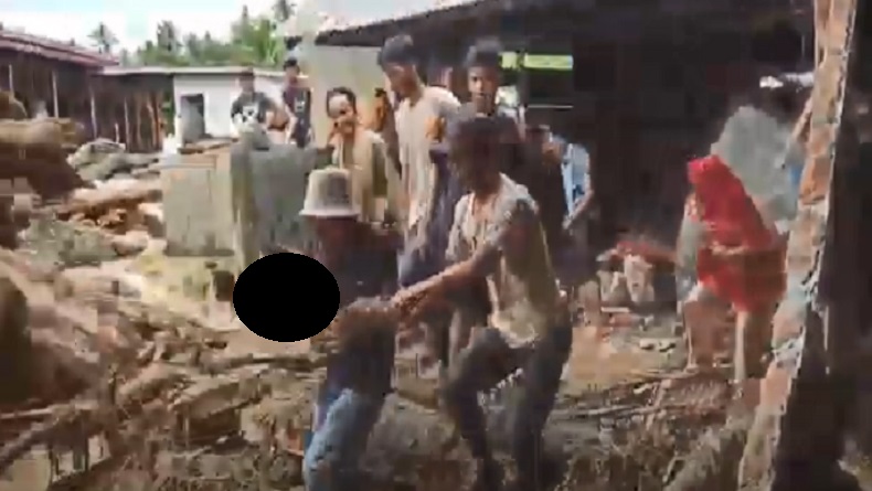 Pilu, Balita Terseret Banjir Bandang di Aceh Tenggara Ditemukan Tewas Tertimbun Kayu Besar