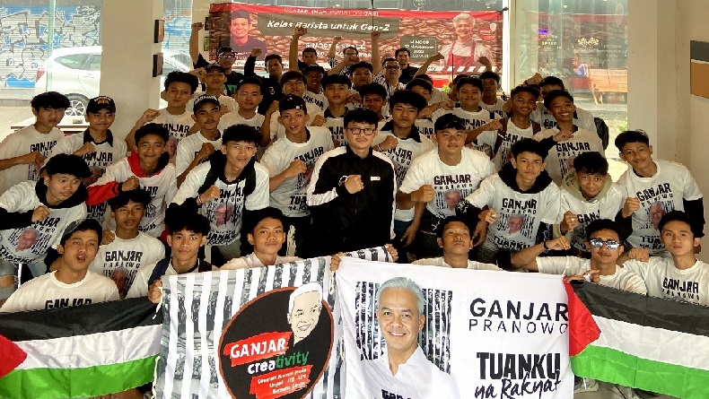 Relawan Ganjar-Mahfud Buka Kelas Barista Gen-Z di Bandung, Tingkatkan Skill Anak Muda