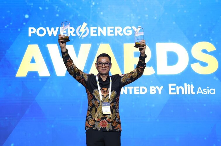 Darmawan Prasodjo Raih Male Executive of The Year Enlit Asia Power Energy Awards 2023