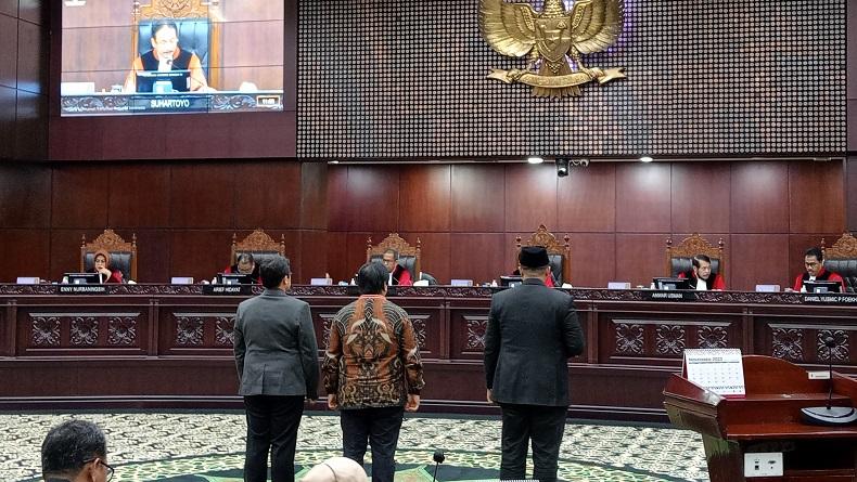 MK: Pelapor Hanya Boleh Hadirkan 15 Saksi dan 2 Ahli dalam Sidang Sengketa Pemilu 2024