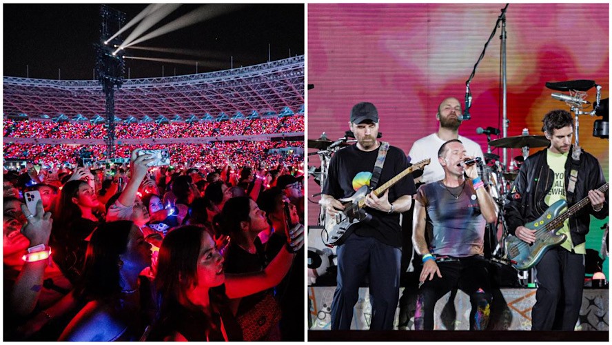 Deretan Artis Nonton Konser Coldplay di Jakarta Bareng Pasangan, Nomor 2 Bajunya Kompak Banget!
