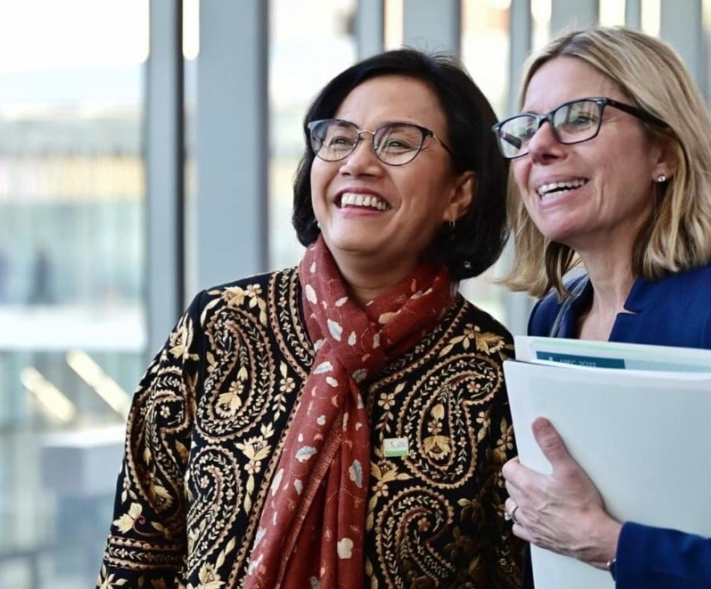 Momen Sri Mulyani Curhat dengan Managing Director Bank Dunia