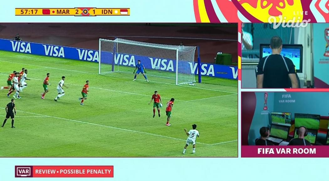 Kontroversi Timnas Indonesia U-17 Tak Dapat Penalti Meski Bola Kena Tangan Pemain Maroko, Netizen Ngamuk