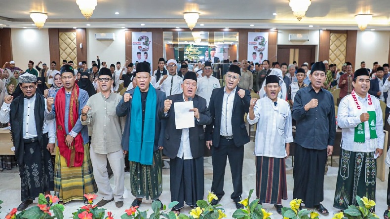 Ratusan Ulama dan Kiai di Tasikmalaya Deklarasi Dukung Capres-Cawapres Ganjar-Mahfud