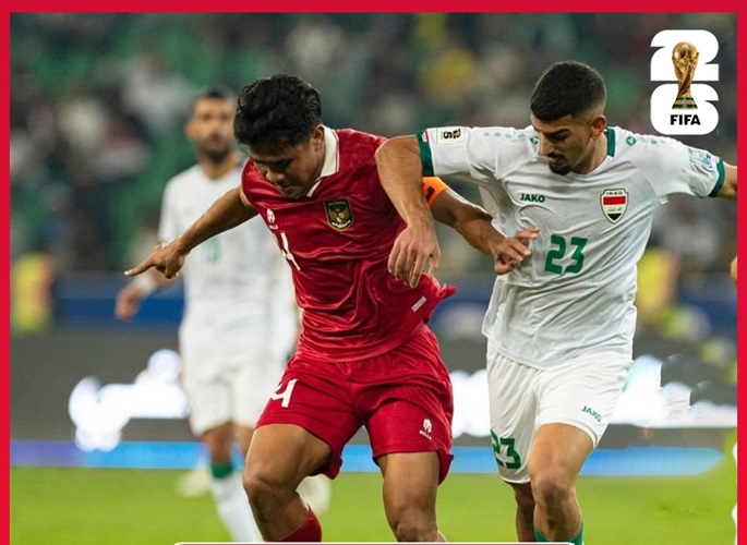 Hasil Timnas Indonesia Vs Irak di Kualifikasi Piala Dunia 2026: Garuda Kalah Telak