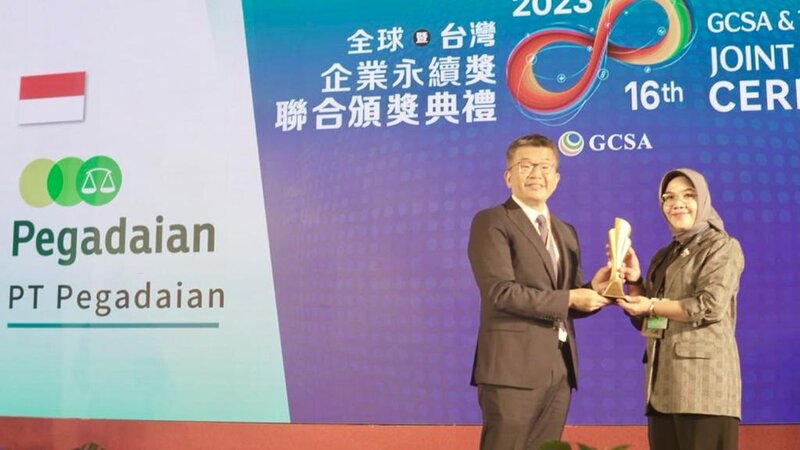 Go International, Pegadaian Raih Global Corporate Sustainability Awards 2023