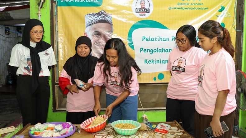 Srikandi Ganjar Latih Warga Pulogadung Jaktim Mengolah Tempe, Ini Tujuannya