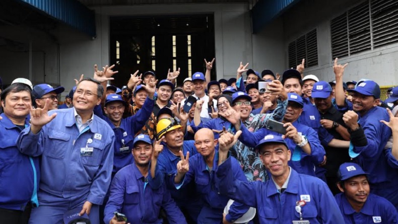 Sambut Kedatangan Ganjar, Pabrik di Purwakarta Ini Rela Hentikan Aktivitas Produksi Sementara