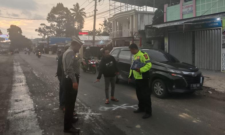  Kecelakaan di Jalan Pelabuhan Sukabumi, Karyawan Pabrik Tewas Terlindas Truk