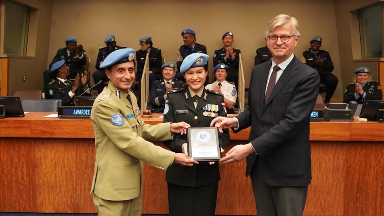 Terima Penghargaan Polwan Terbaik PBB, Briptu Renita Rismayanti: Terima Kasih Pak Kapolri