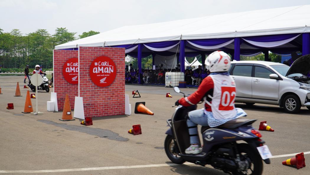 Diikuti Ratusan Bikers, Begini Cara AHM Berikan Edukasi Keselamatan Berkendara