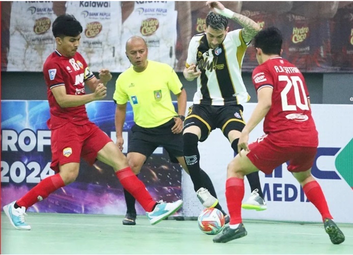 Hasil Liga Futsal Profesional: Seru! Cosmo JNE Hajar Unggul FC 5-3