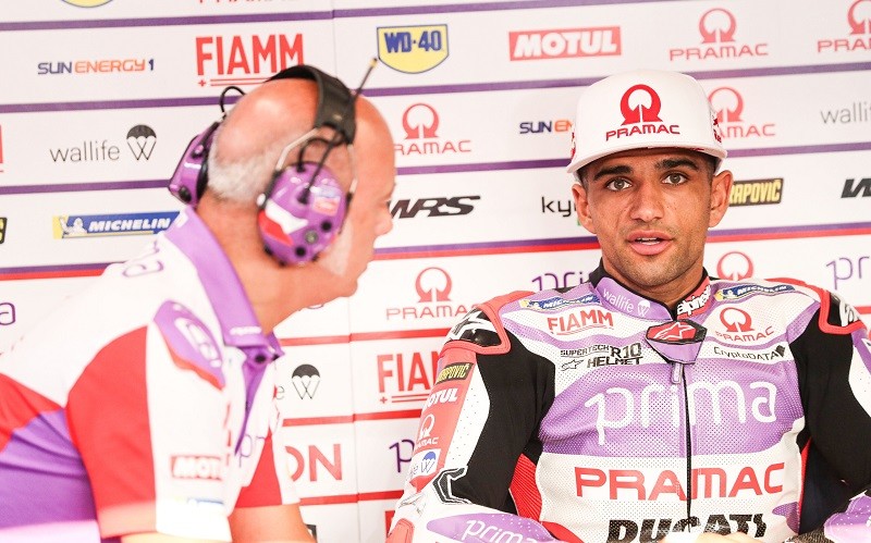 Memble di MotoGP Qatar 2023, Jorge Martin Salahkan Ban Motor