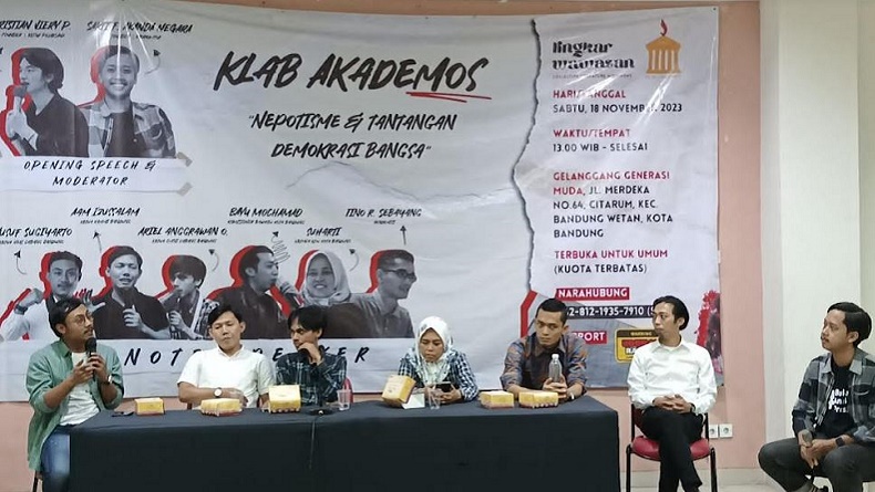Diskusi Panel Lingkar, Syarat Batas Usia Capres Cawapres Hanya Untungkan Gibran