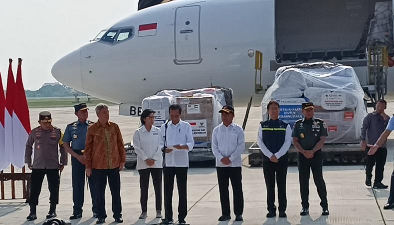 Jokowi: Menlu RI Sambangi Sejumlah Negara Galang Dukungan untuk Gaza