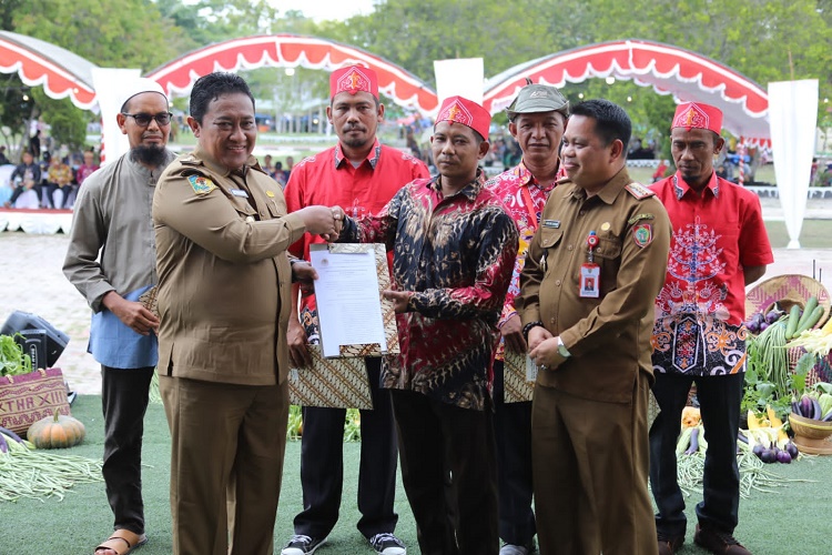 Wagub Kalteng Resmikan Pekan Daerah Kontak Tani Nelayan Andalan XIII