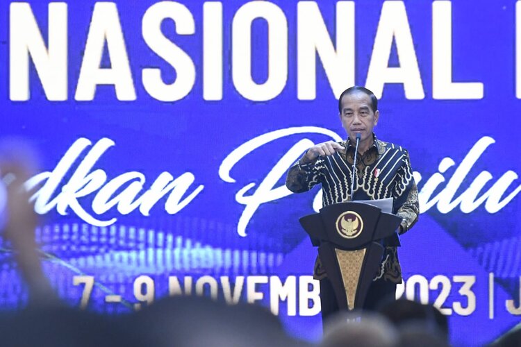 Presiden Minta Penyelenggara Pemilu Wujudkan Pemilu Berintegritas 