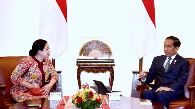 Ketua DPR Puan Maharani Temui Presiden Jokowi di Istana, Bahas Apa?
