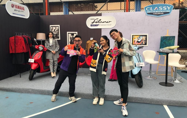 Dekat dengan Gaya Hidup Anak Muda, Skutik Classy Yamaha Hadir di Festival Musik Kampus 