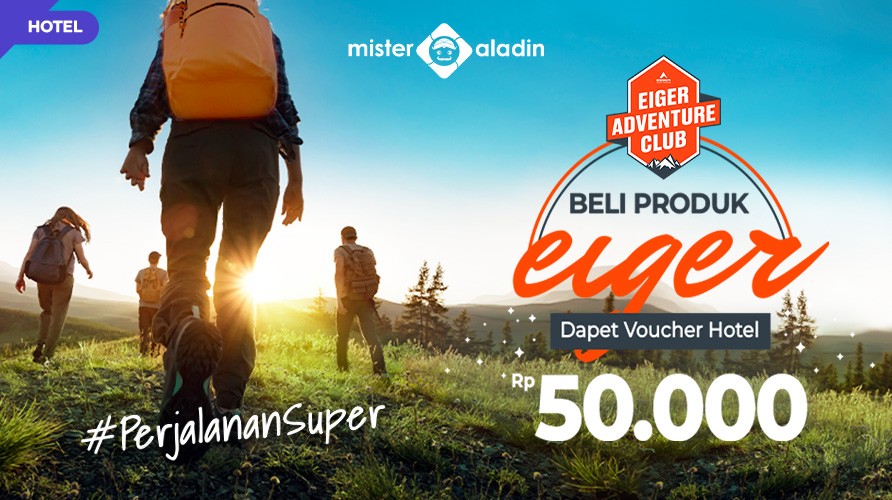 Beli Produk Eiger, Langsung Dapet Voucher Hotel! Simak Caranya!