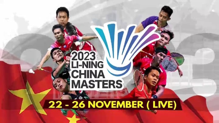 5 Wakil Terbaik Indonesia Bidik Kemenangan di Laga Perdana China Masters 2023 Live di iNews