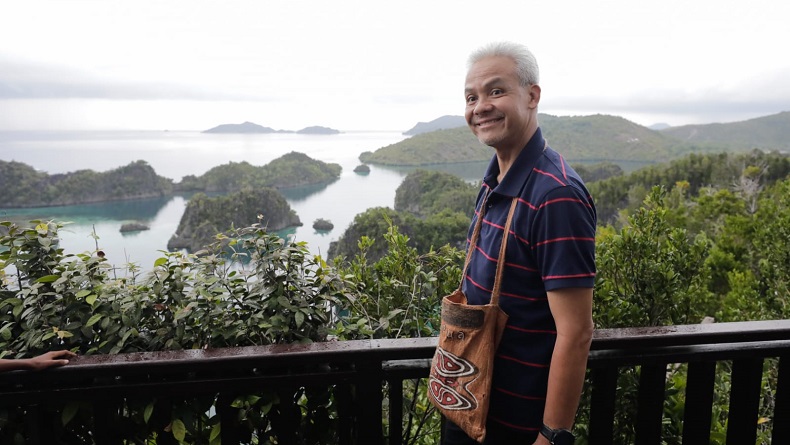 Janji Ganjar Pranowo untuk Mengangkat Raja Ampat dan Danau Toba sebagai Destinasi Wisata Dunia