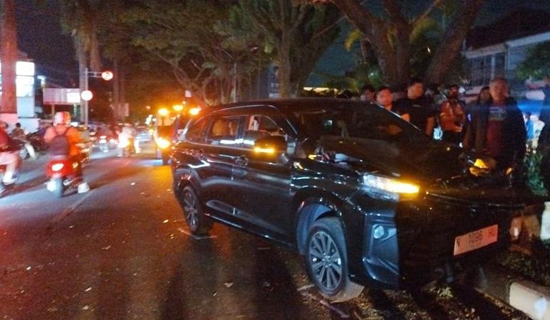  Kecelakaan Beruntun 3 Mobil di Malang, Arus Lalu Lintas Jalan Soekarno-Hatta Sempat Macet