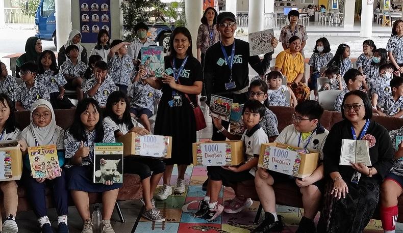 Hari Guru Nasional, Sekolah Bogor Raya Ajak Murid Donasikan Buku Bacaan melalui MNC Peduli
