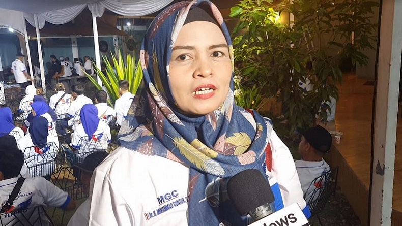Siap Jadi Saksi TPS, Perempuan Ini Yakin Partai Perindo Menang di Ciracas