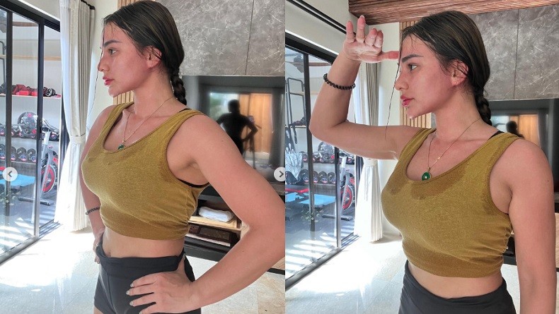 Potret Artis Cantik Blasteran Banjir Keringat saat Olahraga, Netizen: Idaman Segala Usia