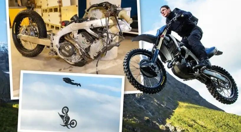 Unik, Bangkai Motor Tom Cruise di Film Mission Impossible Terjual Rp100 Juta