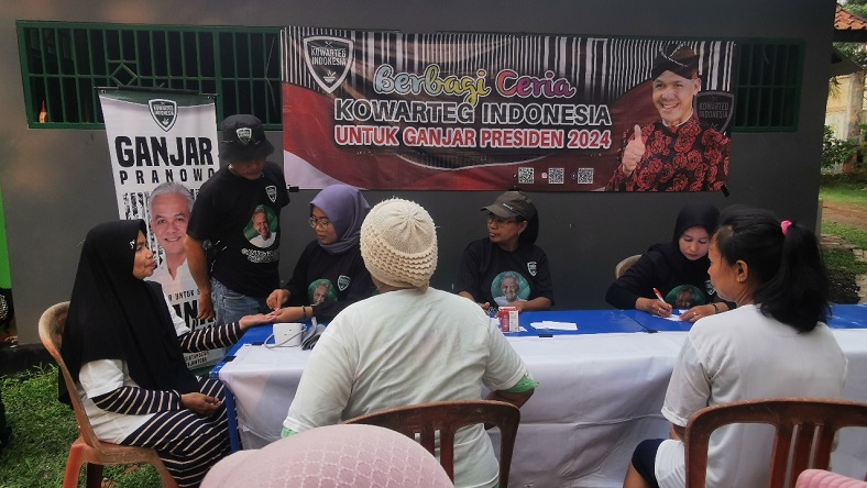 Perluas Dukungan Ganjar-Mahfud, Relawan Gelar Aksi Sosial di Bogor