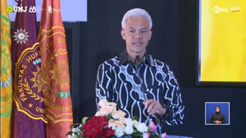 Dialog Terbuka di UMJ, Ganjar Pranowo Bicara Politik Gagasan hingga Persatuan