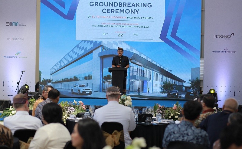 Pembangunan MRO di Bandara Ngurah Rai Bali Dimulai, Target Selesai Juli 2024 