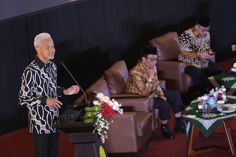 Ganjar Pranowo Bicara Ekonomi Syariah di Muhammadiyah, Ini 6 Prinsip Ekonomi Syariah