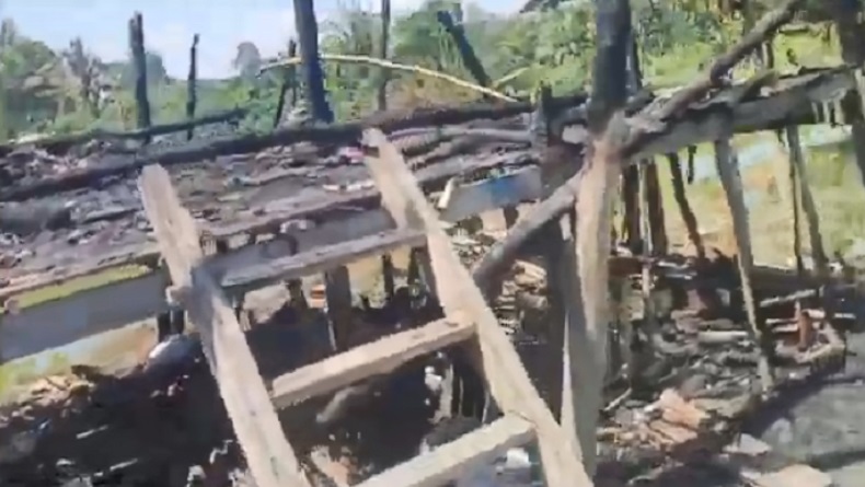 Kebakaran Hebat di Luwu Utara, Kakek-Kakek Tewas Terjebak dalam Rumah