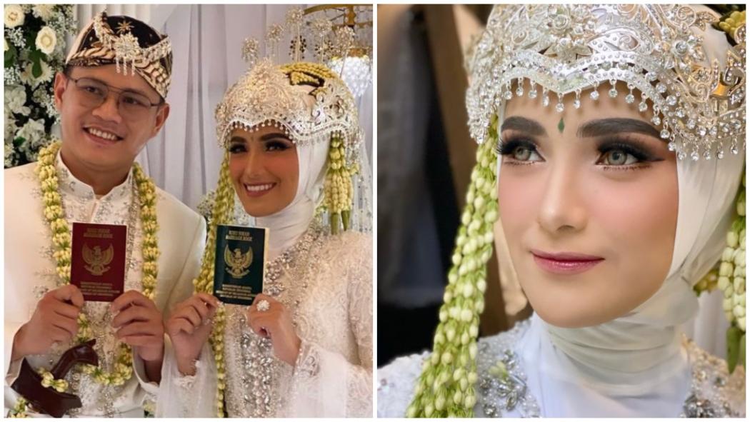 Nadya Mustika Resmi Menikah dengan Iqbal Rosadi, Cantik Pakai Busana Pengantin Adat Sunda