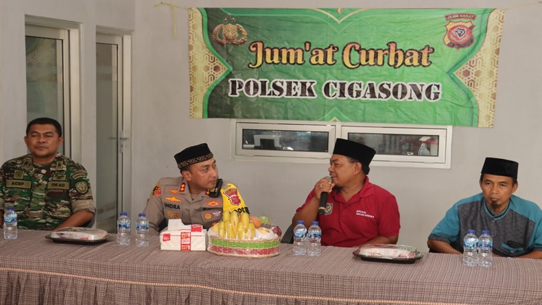 Polres Majalengka Gulirkan Program Jumat Curhat, Ruang Komunikasi dengan Kapolres