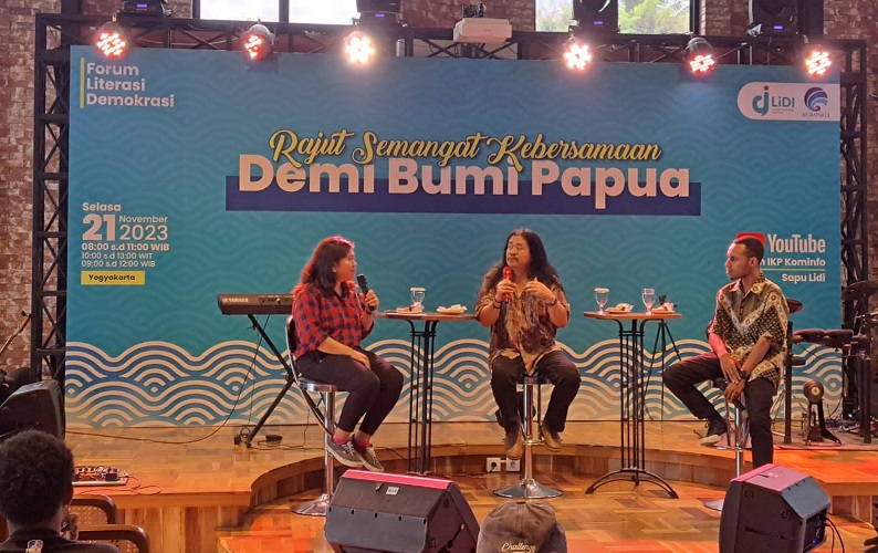Kemenkominfo Ajak Pemuda Papua Jaga Demokrasi dan Cegah Hoaks di Ruang Digital