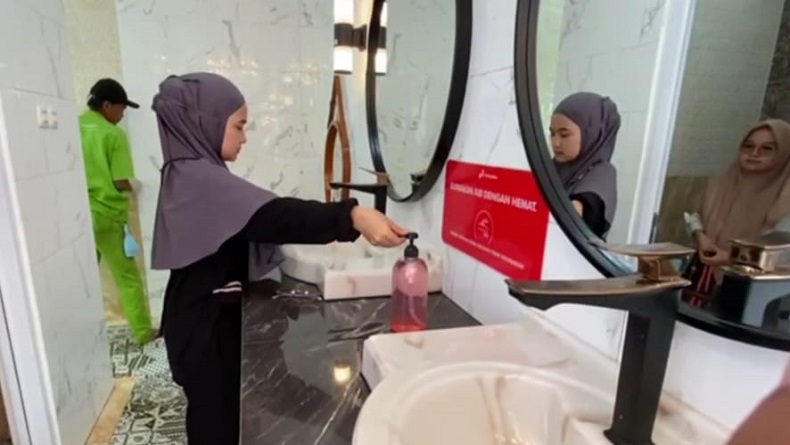 Viral Toilet SPBU Mewah Mirip Fasilitas Hotel Bintang 5 di Cicurug Sukabumi