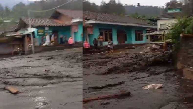 Detik-Detik Banjir Bandang di Lereng Gunung Merbabu Semarang