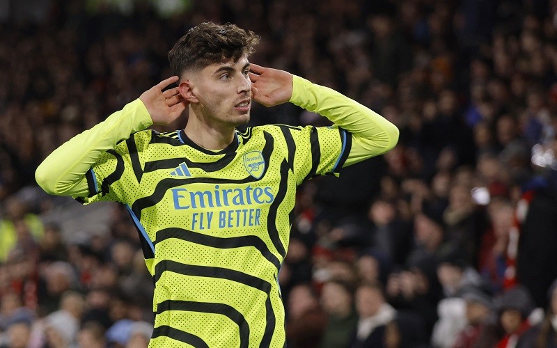 Kai Havertz Girang Cetak Gol Penentu Kemenangan Arsenal Atas Brentford