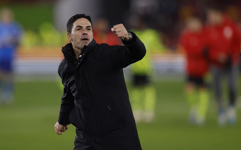 Arsenal Susah Payah Kalahkan Brentford, Mikel Arteta: Paling Penting di Puncak Klasemen